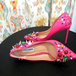 👠STEVE MADDEN  Pink Veronika Pumps